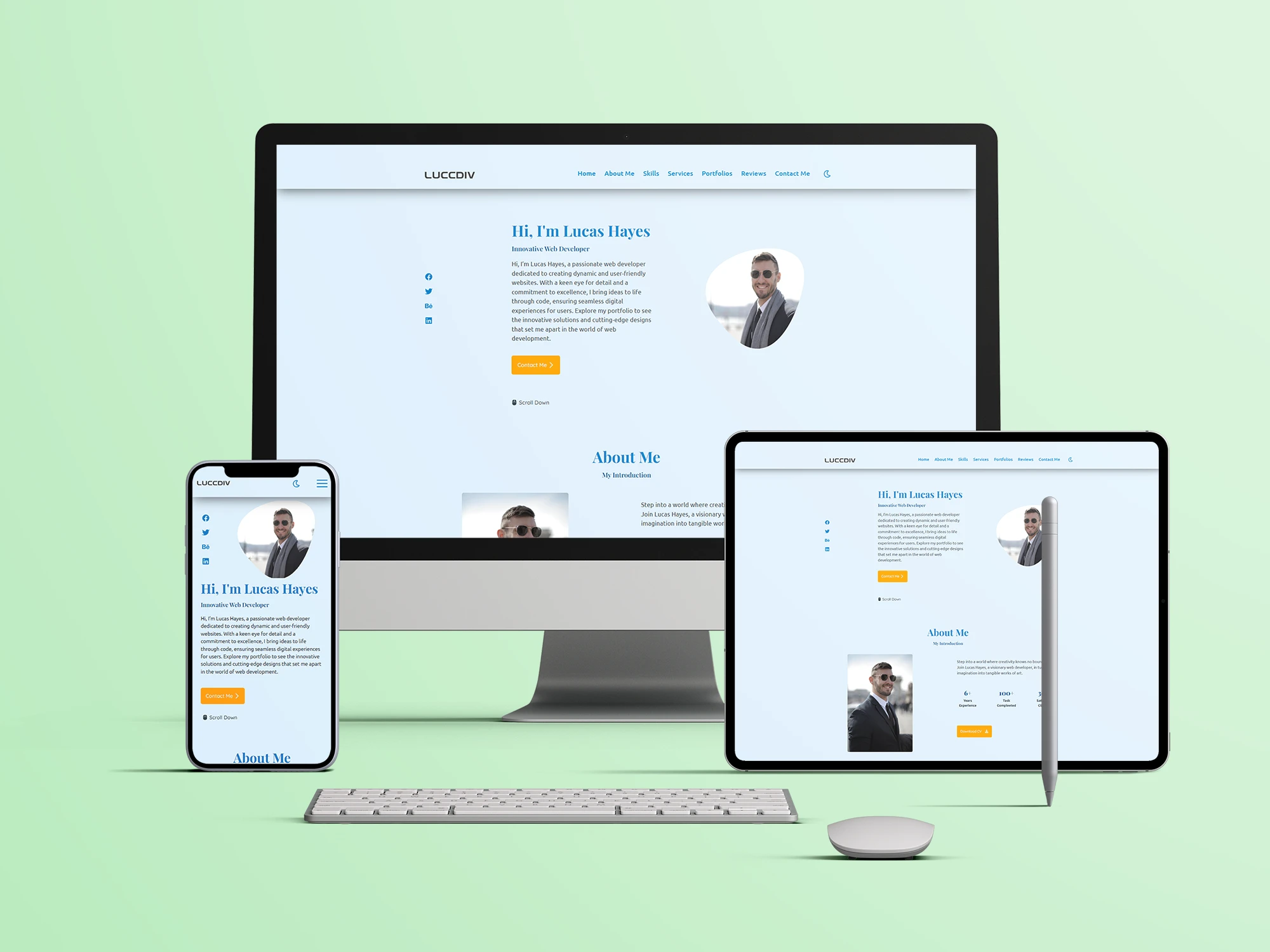 Web Developer Portfolio website